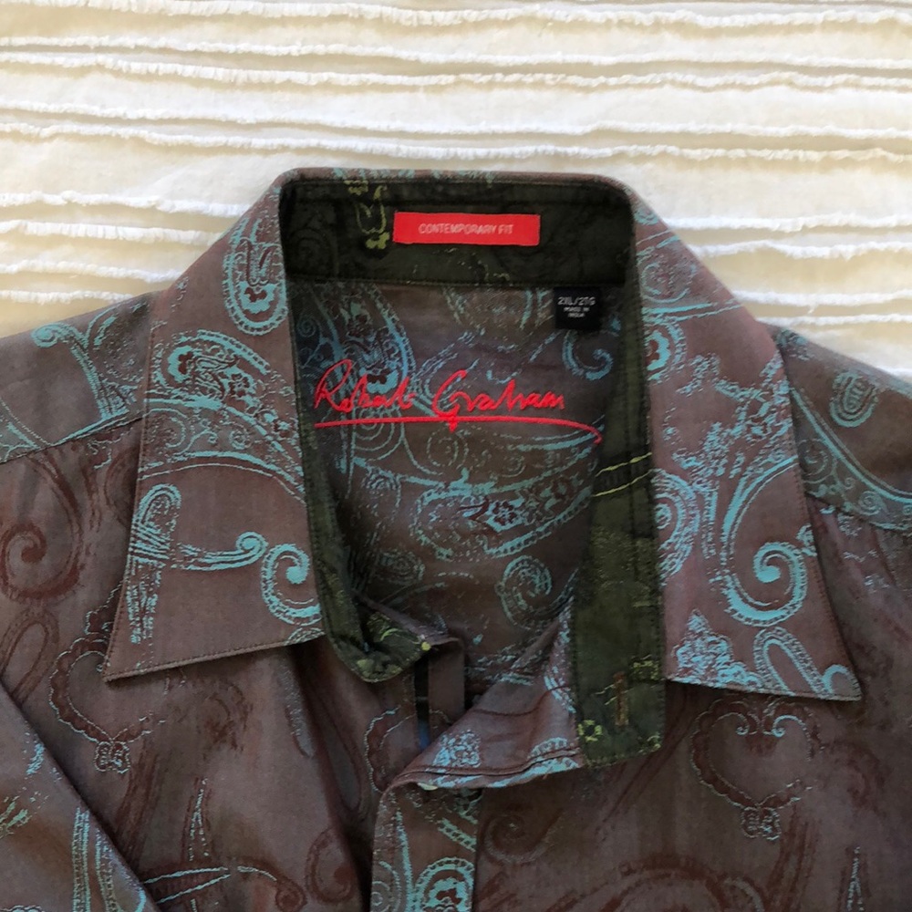 Robert Graham Long Sleeve Shirt XXL
